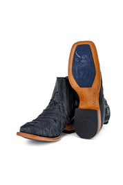 Pirarucu Wagner Square Toe Ankle Boot