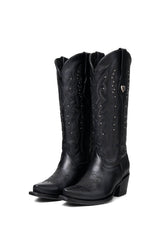 Beirut Alexa Midi Snip Toe Cowgirl Boot