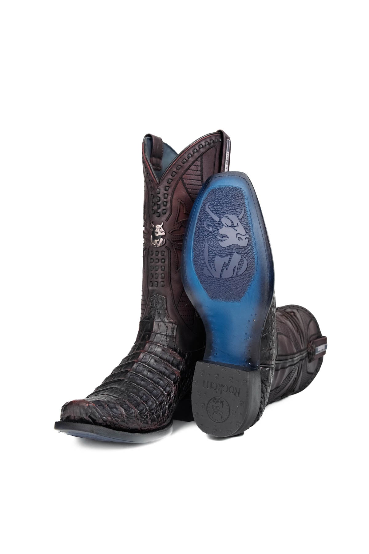 Caiman Belly Staterra Narrow Toe Cowboy Boot
