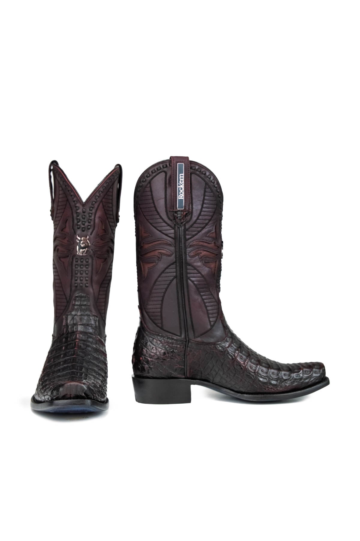 Caiman Belly Staterra Narrow Toe Cowboy Boot