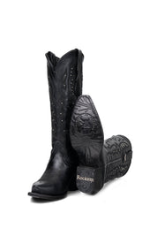 Beirut Alexa Midi Snip Toe Cowgirl Boot