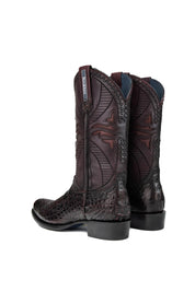 Caiman Belly Staterra Narrow Toe Cowboy Boot