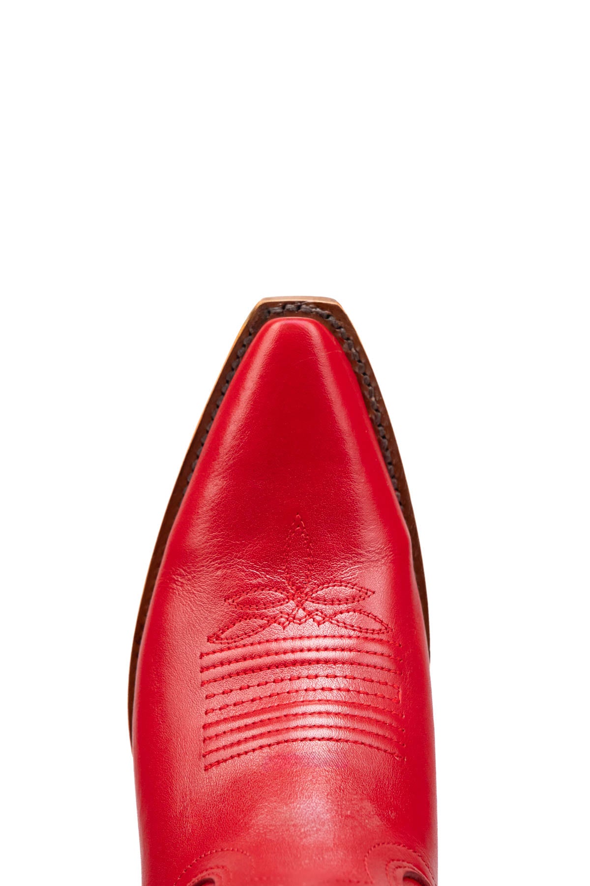 Marbella Tall Red Bottom Snip Toe Cowgirl Boot