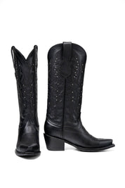 Beirut Alexa Midi Snip Toe Cowgirl Boot