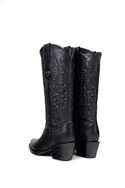 Beirut Alexa Midi Snip Toe Cowgirl Boot