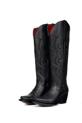 Marbella Tall Red Bottom Snip Toe Cowgirl Boot