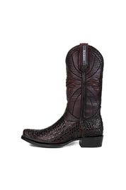 Caiman Belly Staterra Narrow Toe Cowboy Boot