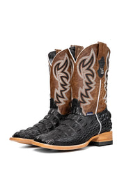 Michael Alligator Hornback Exotic Square Toe Cowboy Boot