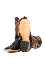 Michael Alligator Hornback Exotic Square Toe Cowboy Boot