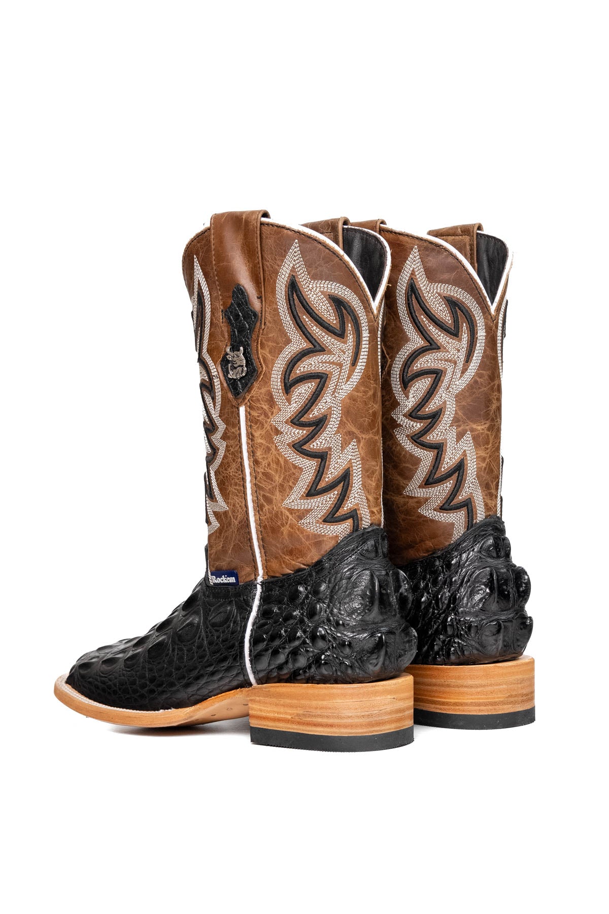 Michael Alligator Hornback Exotic Square Toe Cowboy Boot
