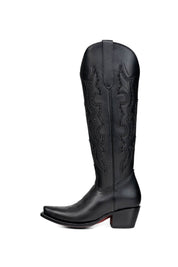Marbella Tall Red Bottom Snip Toe Cowgirl Boot
