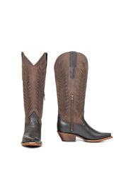 Sierra Midi Wide Calf Snip Toe Cowgirl Boot