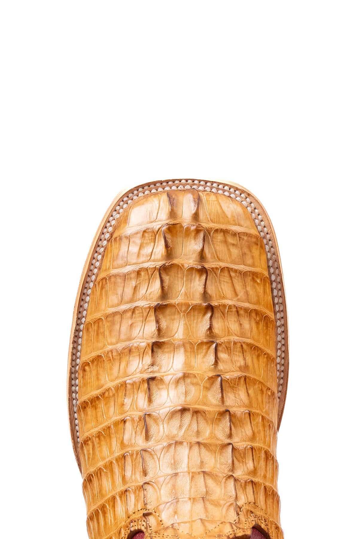 Monroe Caiman Tail Square Toe Cowboy Boot