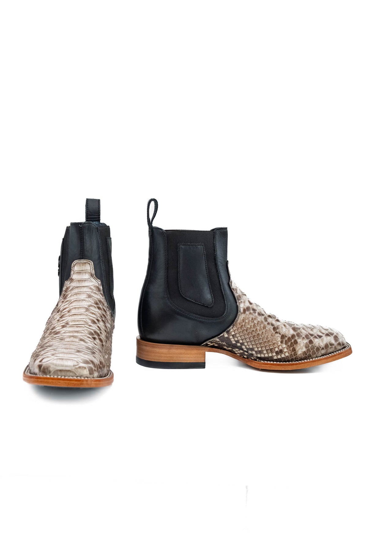 Python Wagner Square Toe Ankle Boot