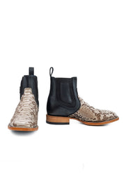 Python Wagner Square Toe Ankle Boot