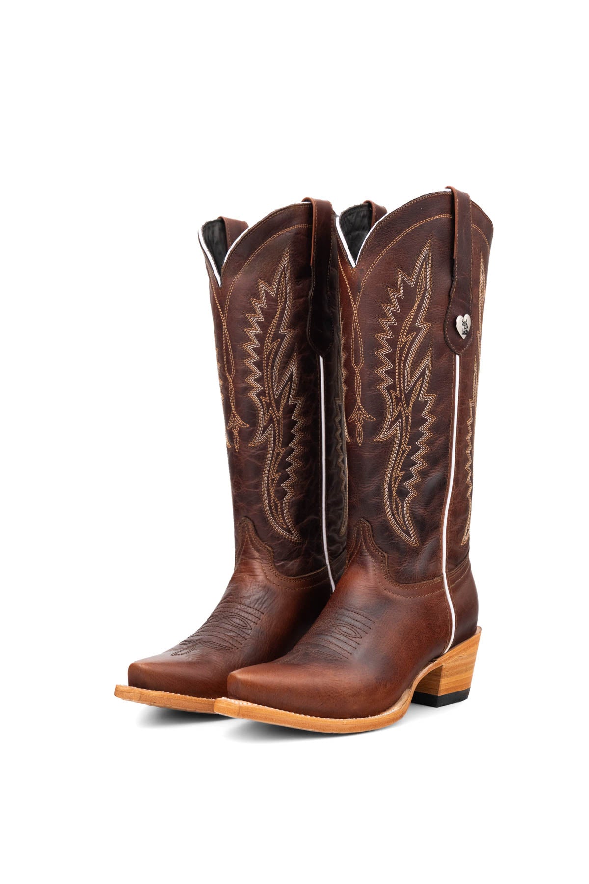 Abril Midi Snip Toe Cowgirl Boot