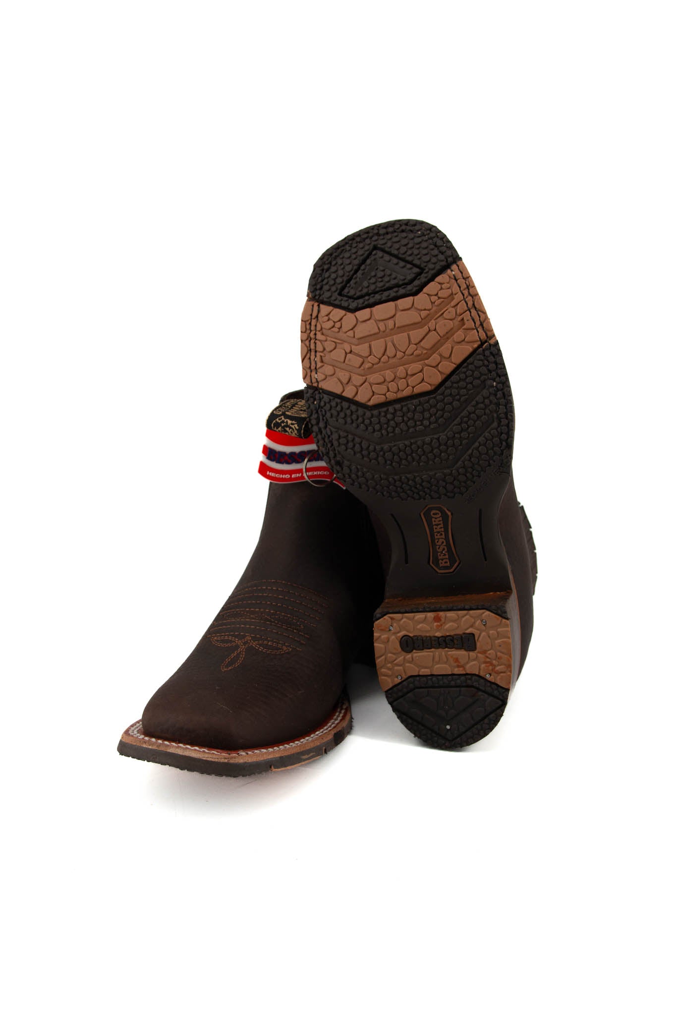 Bessero Hule Rhino Men Square Toe Botin