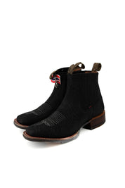 Bessero Hule Cuello de Toro Square Toe Men's Botin