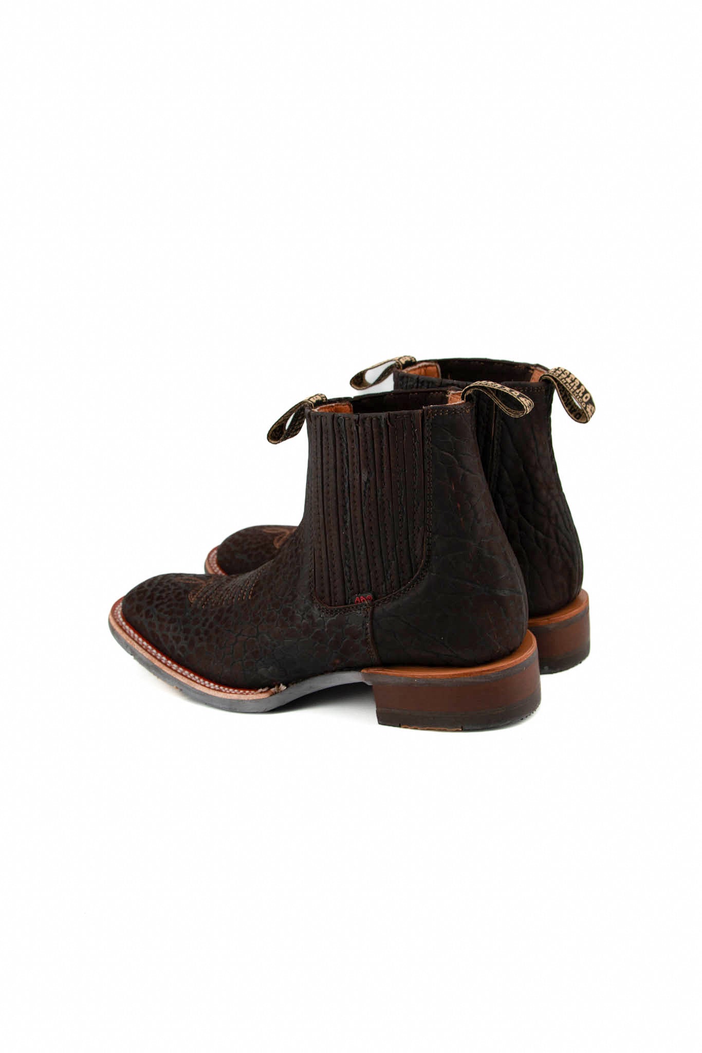 Bessero Hule Cuello de Toro Square Toe Men's Botin