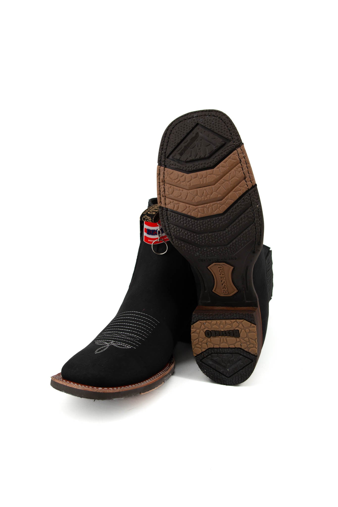 Bessero Hule Rhino Men Square Toe Botin