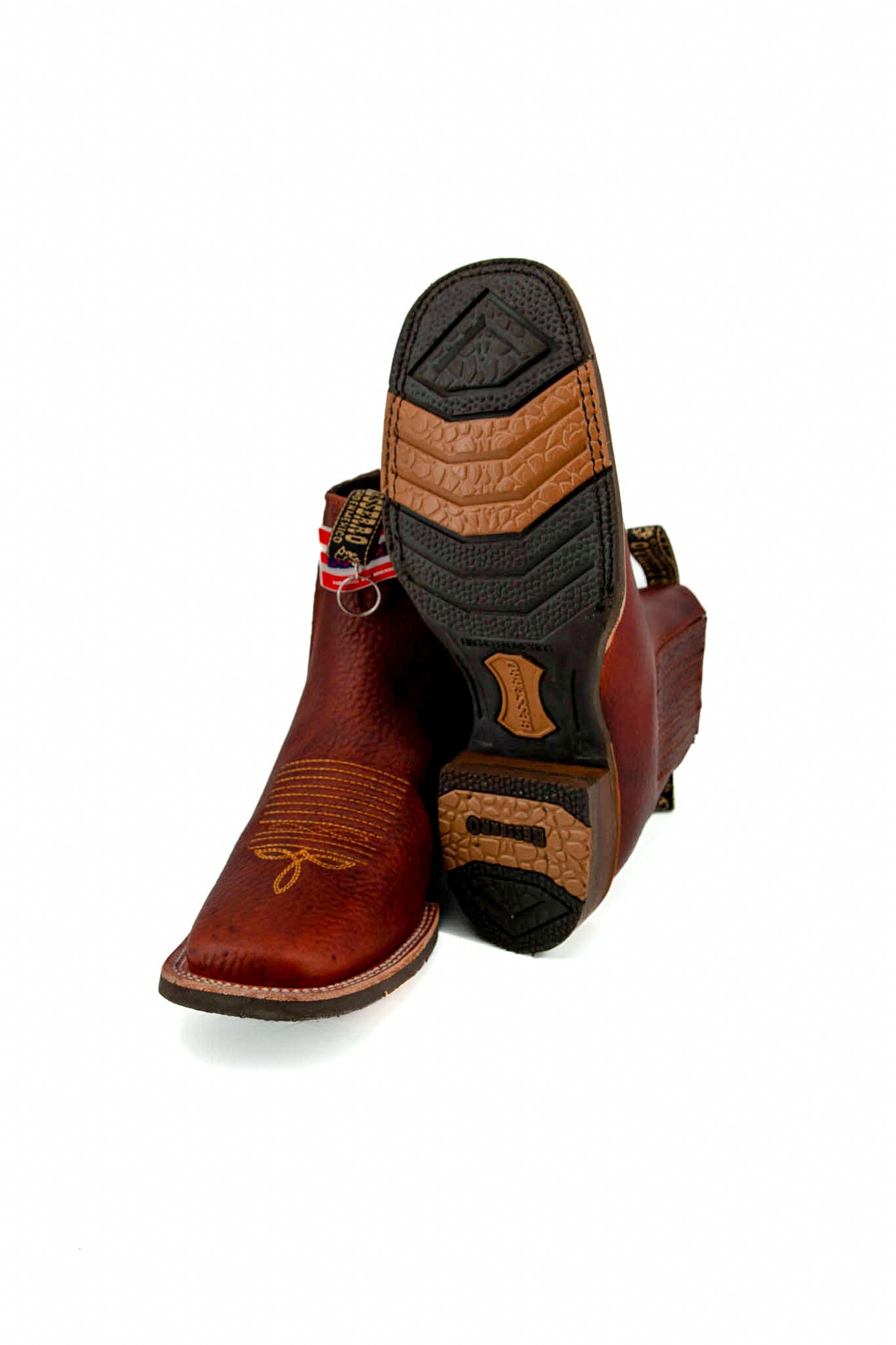 Bessero Hule Rhino Men Square Toe Botin