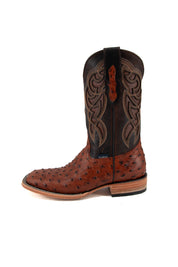 Avestruz Ranch Square Toe Cowboy Boot