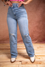 90's Wide Leg Straight Jeans JJ