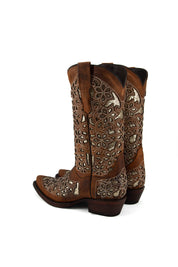 Dunas Snip Toe Cowgirl Boot