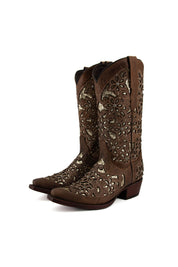 Dunas Snip Toe Cowgirl Boot