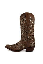 Dunas Snip Toe Cowgirl Boot