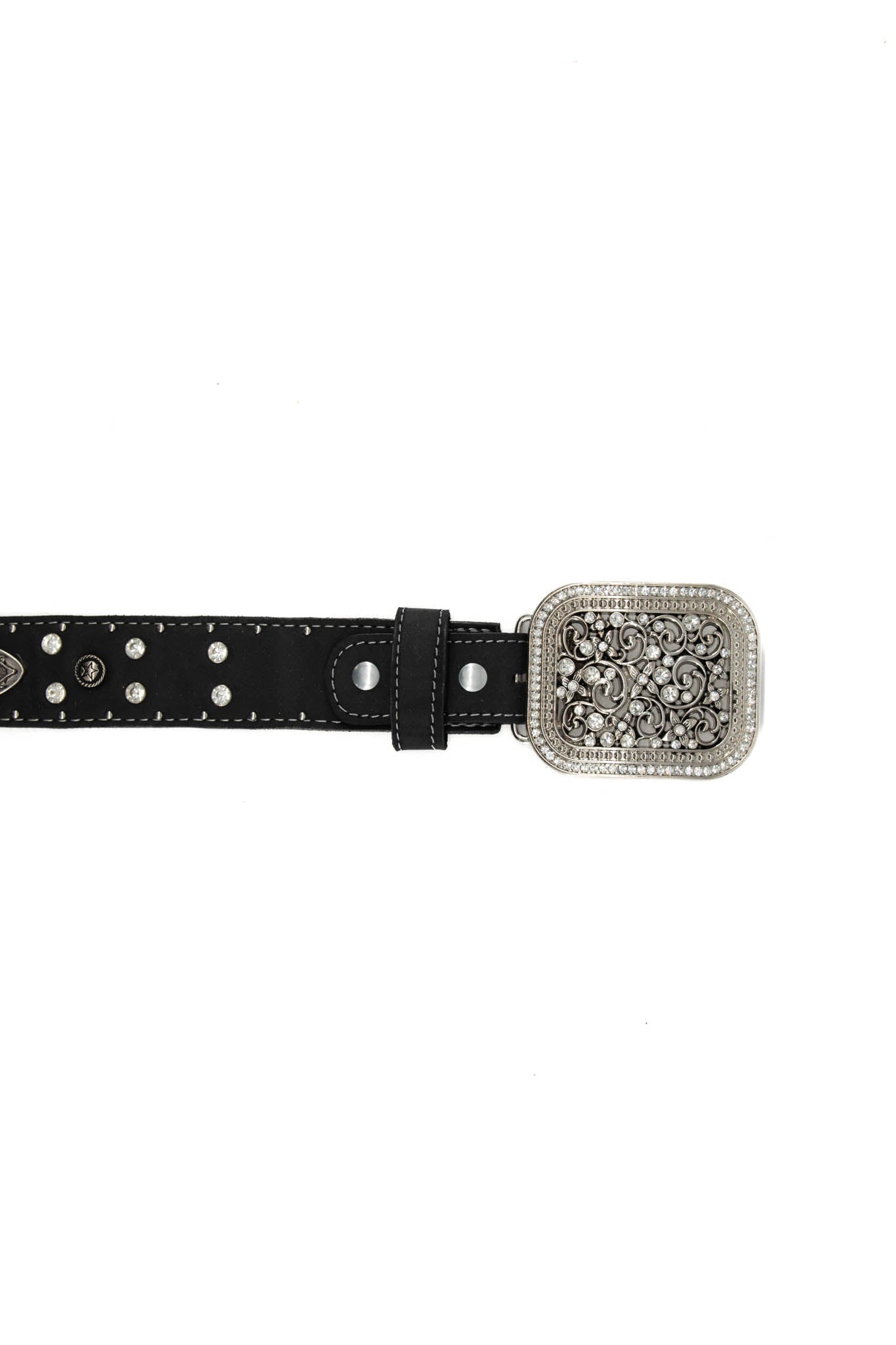 Lisa Square Rhinestone Belt