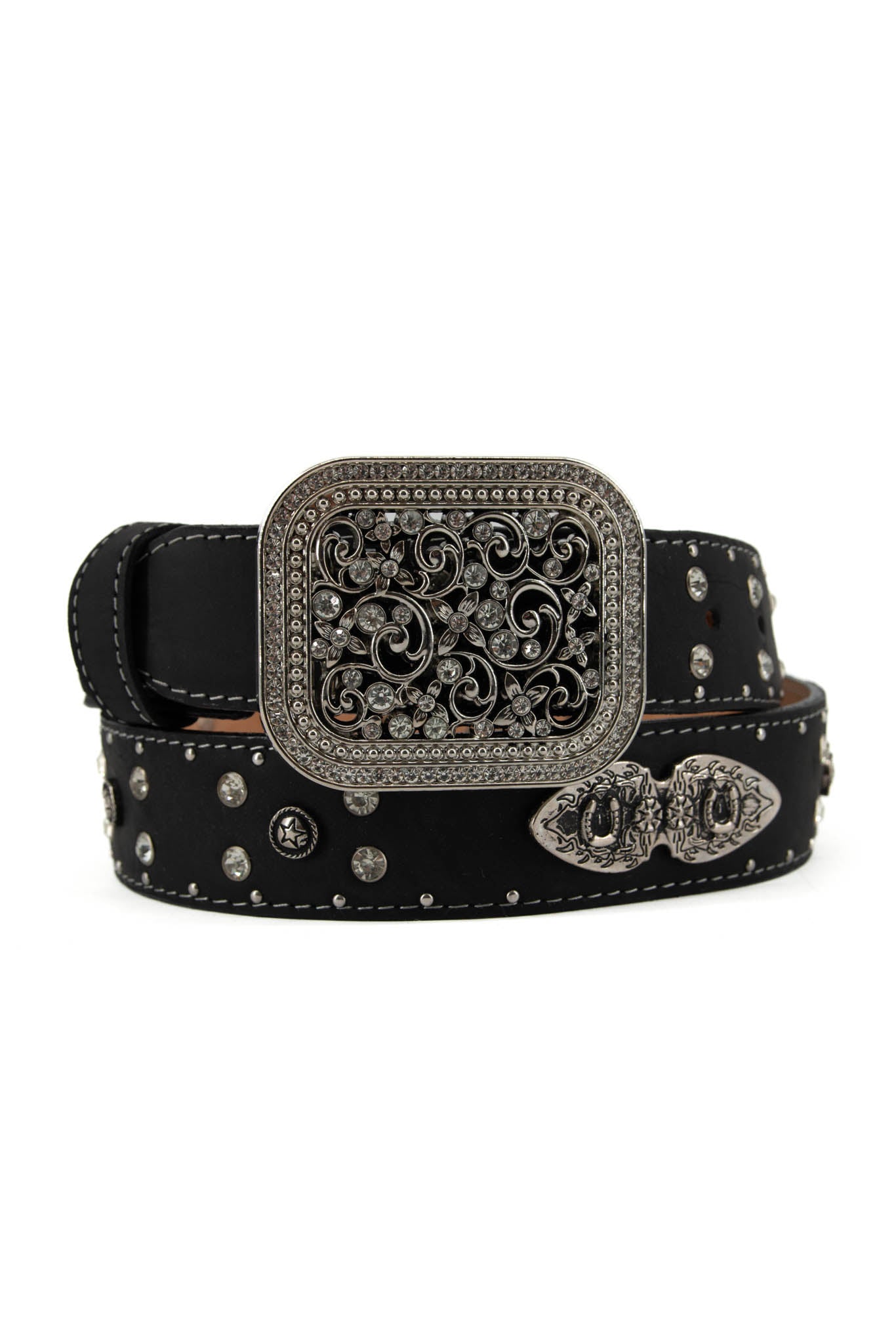 Lisa Square Rhinestone Belt