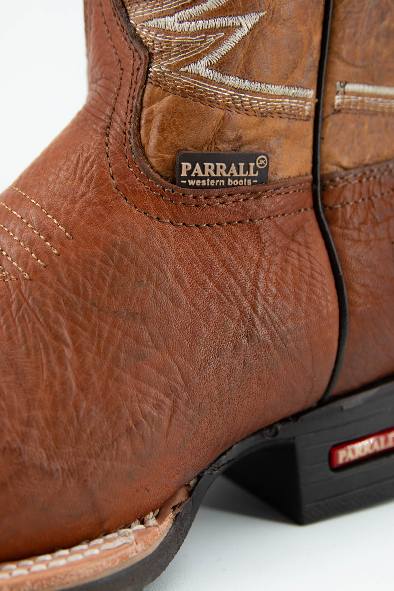 Parrall 630 Shoulder Original Miel Square Toe Cowboy Boot
