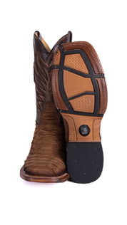 Duque Monster Python Square Toe Cowboy Boots