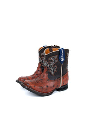 Baby Boy Ostrich Boots