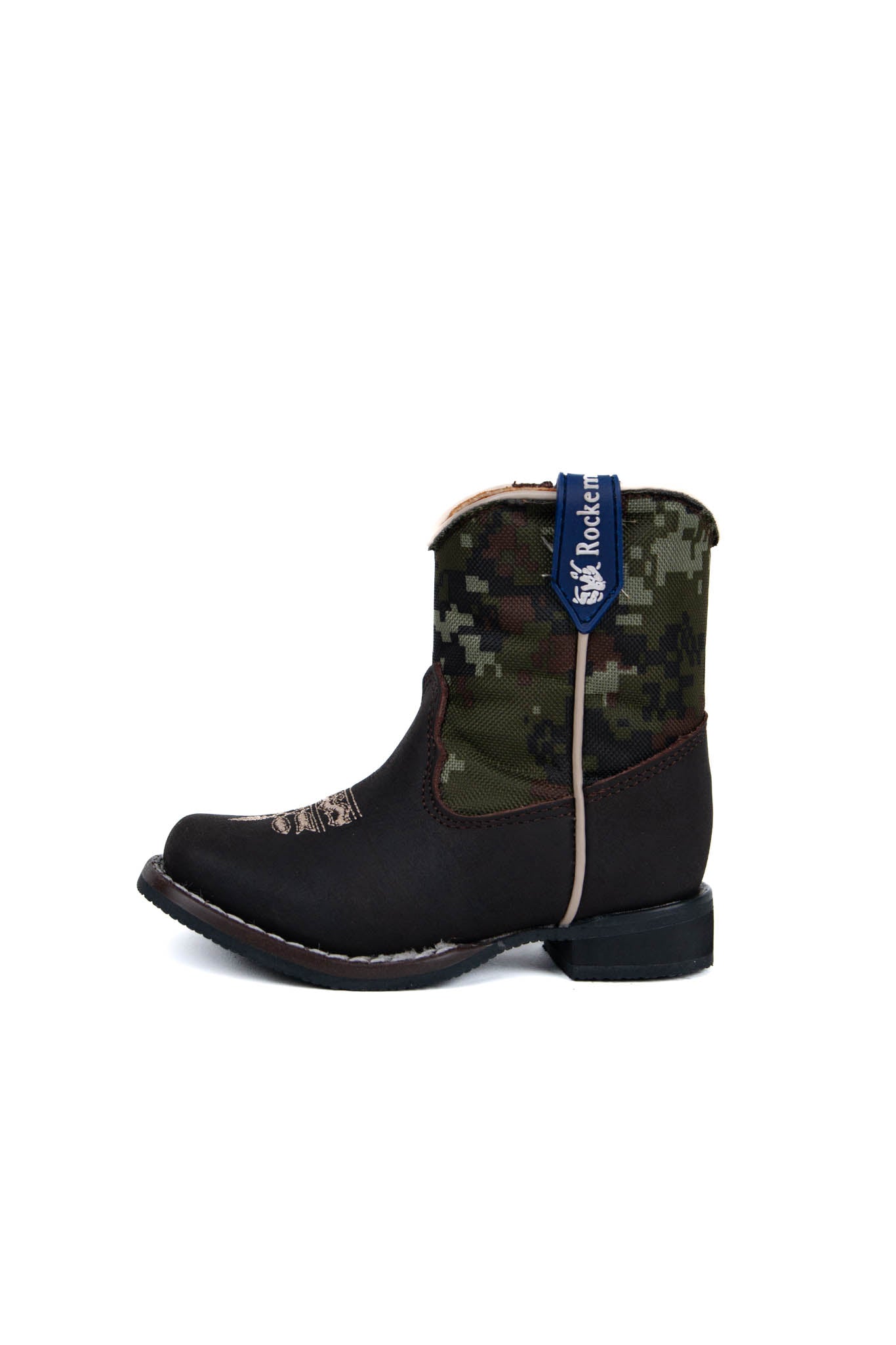 Baby Boy Camouflage Verde Boot FINAL SALE – Rock'Em
