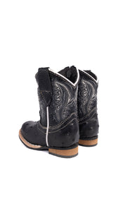 Baby Rodeo Ostrich Cowboy Boots