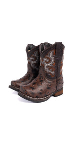 Baby Rodeo Ostrich Cowboy Boots FINAL SALE