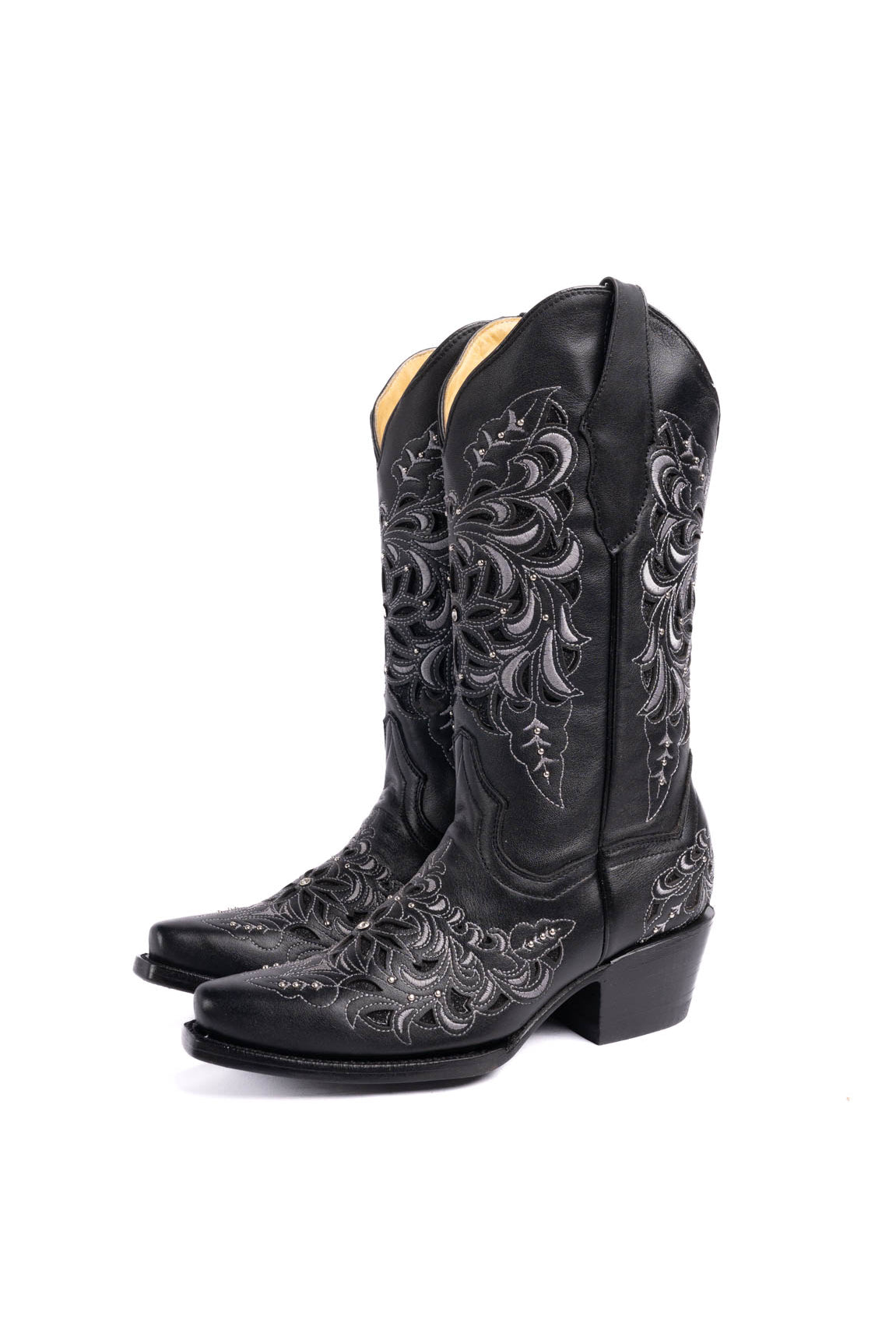 Country Snip Toe Cowgirl Boots