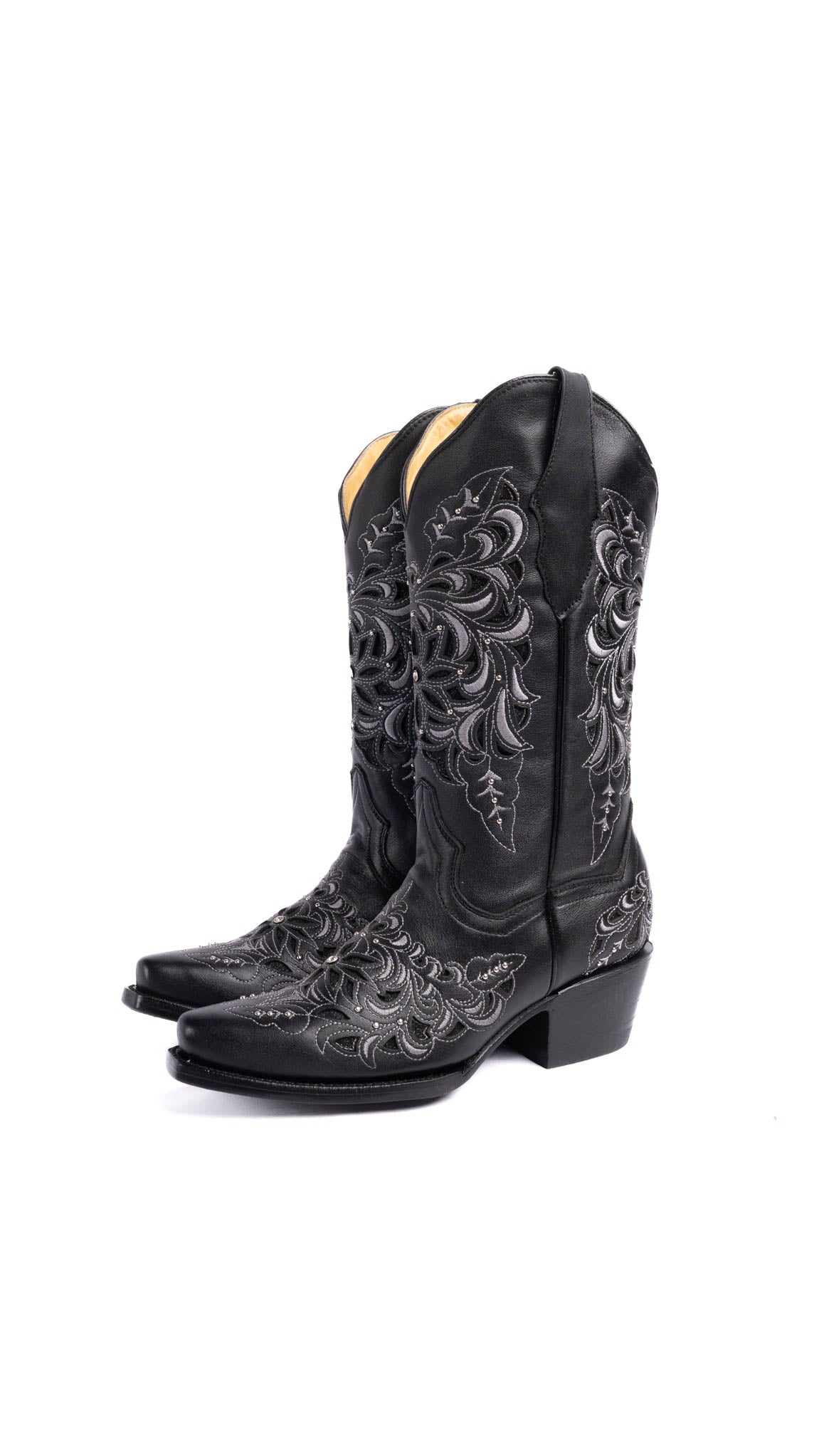 Country Snip Toe Cowgirl Boots