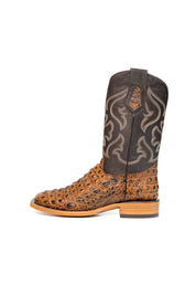 Jacob Caiman Hornback Square Toe Cowboy Boot