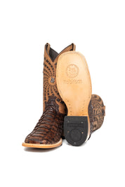 Brian Python Square Toe Cowboy Boot