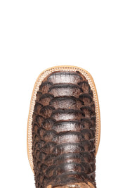 Brian Python Square Toe Cowboy Boot
