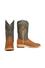 Monroe Python Exotic Square Toe Cowboy Boot