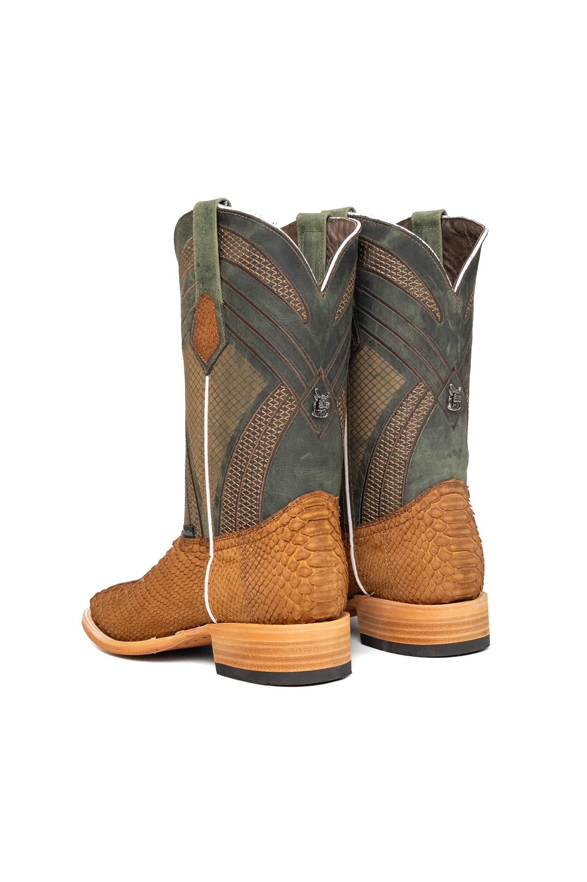 Monroe Python Exotic Square Toe Cowboy Boot