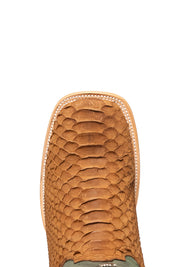 Monroe Python Exotic Square Toe Cowboy Boot