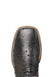 Jacob Ostrich Square Toe Cowboy Boot