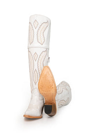 Angel Knee High Snip Toe Cowgirl Boot