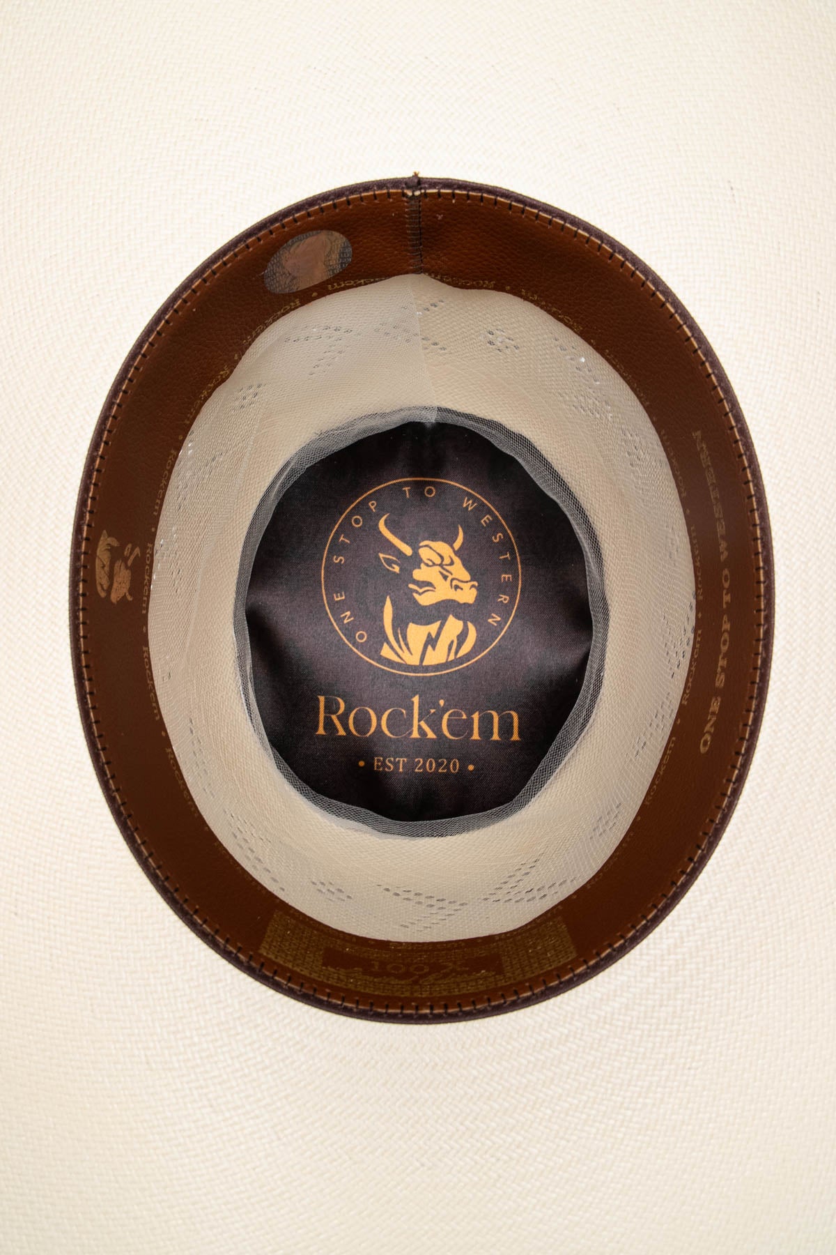 Boucher 100X Open Crown Straw Hat