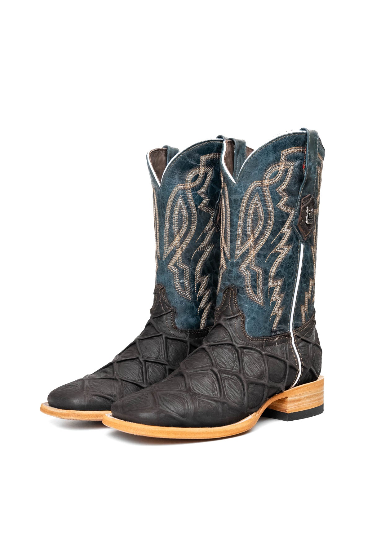 Renegate Big Bass Pirarucu Square Toe Cowboy Boot